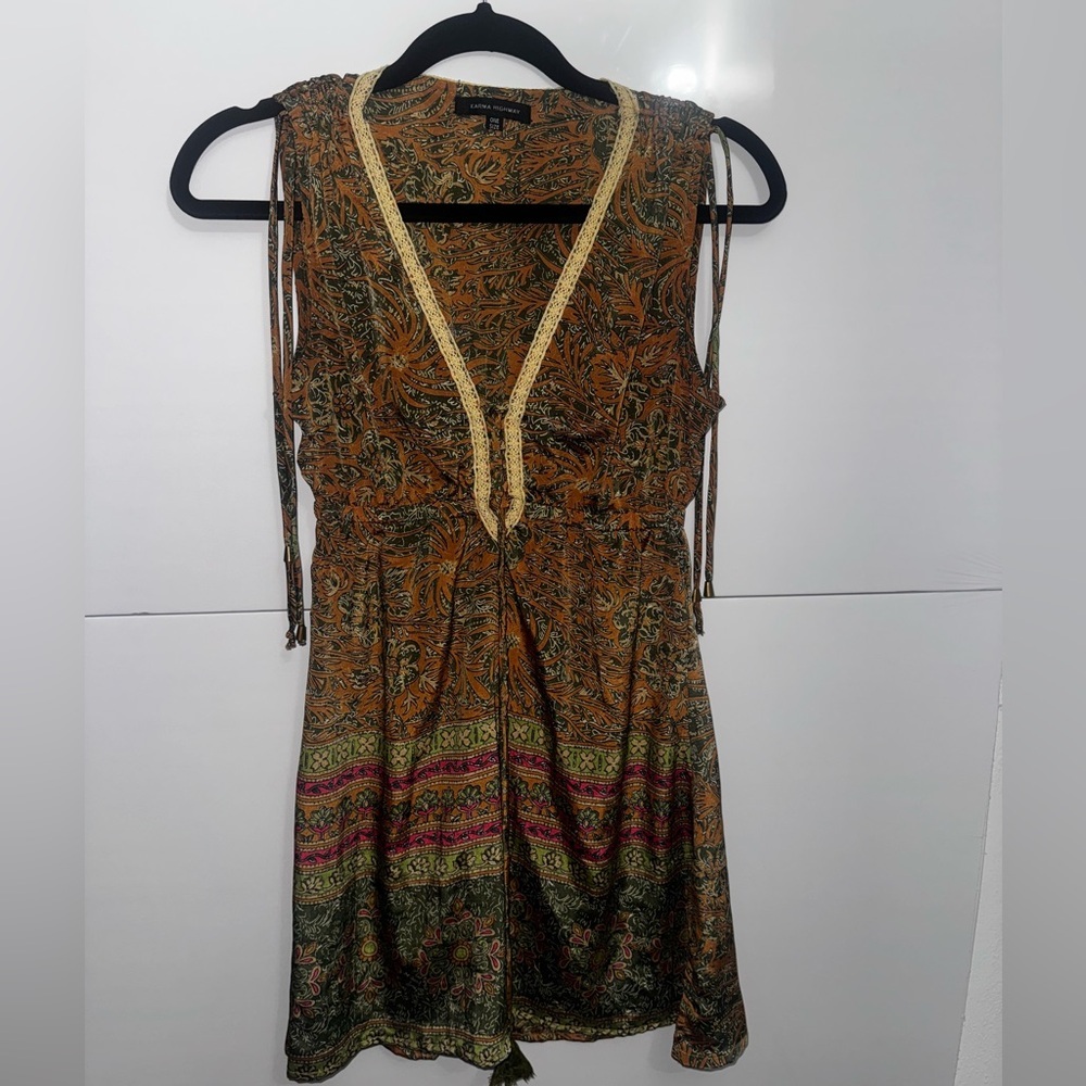 Floral V-Neck Maxi Dress